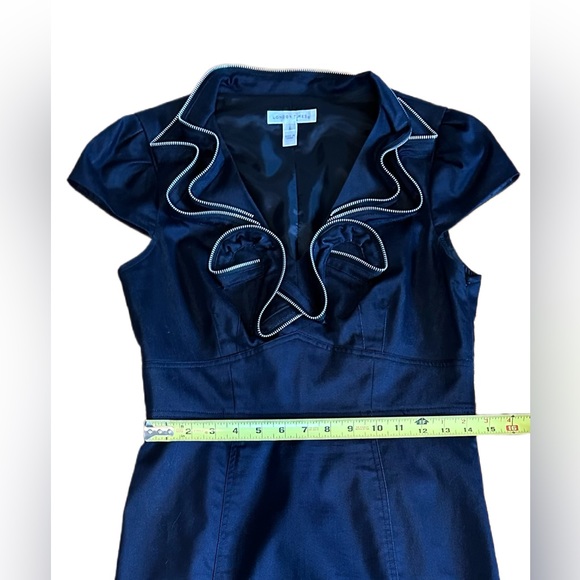 Classy London Times Dress with Ruffle Zipper size 6 - Picture 7 of 10